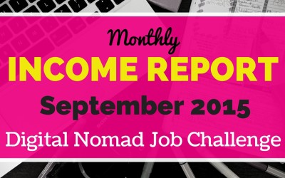 September Income Report (Digital Nomad Job Challenge)