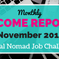 November digital nomad income
